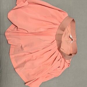 Athleta Kids Skirt in Coral and Beige